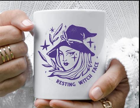 Witchy resting face mug
